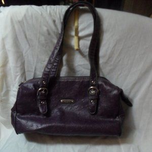 Purple Rosetti hand bag
